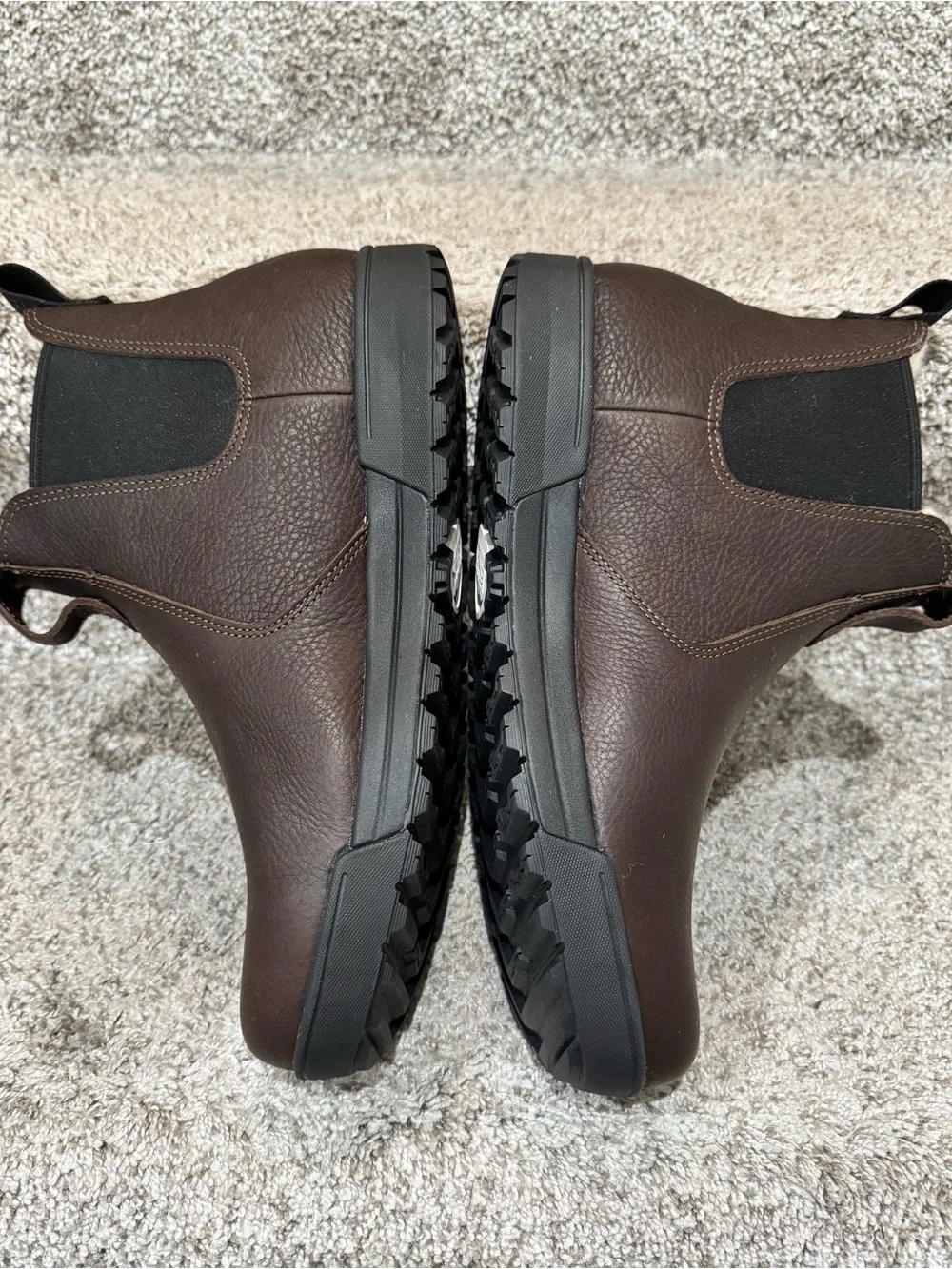 Lems Chelsea Boot Tuff Waterproof Boots Dark Roast Men’s Sz 11/Women’s Sz 12.5